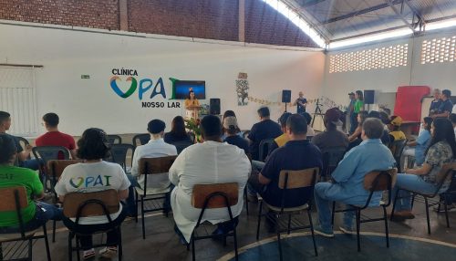 Obras de artes e nova infraestrutura na abertura da campanha de arrecadação de alimento