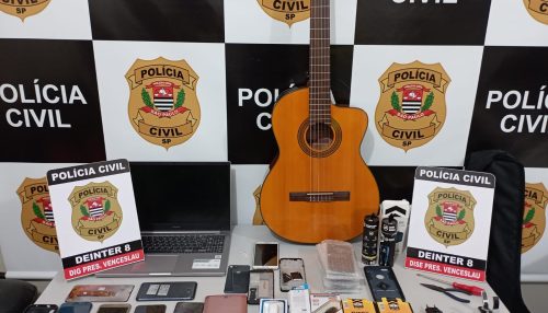 Cerca de 30 celulares e eletrônicos são recuperados após furto em loja