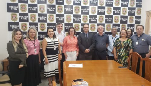 Diretoria Regional de Ensino de Adamantina, visita Delegacia Seccional de Polícia de Dracena