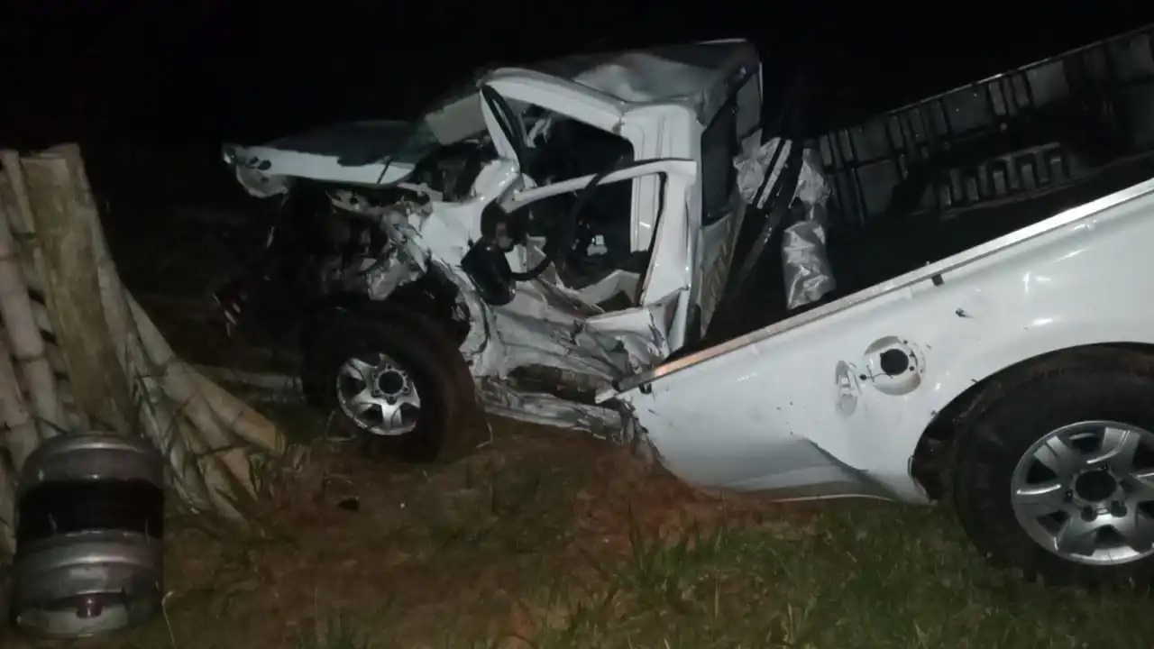 Acidente grave com três veículos e sete vítimas