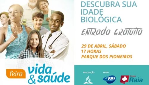 Feira Vida & Saúde agita o Parque dos Pioneiros no dia 29