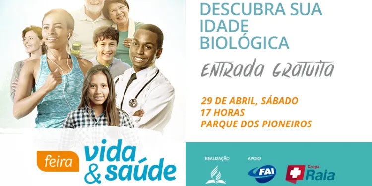 Feira Vida & Saúde agita o Parque dos Pioneiros no dia 29