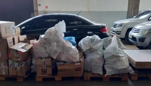 Polícia Federal deflagra operação contra descaminho e contrabando e apreende bebidas alcóolicas e eletrônicos em Presidente Epitácio