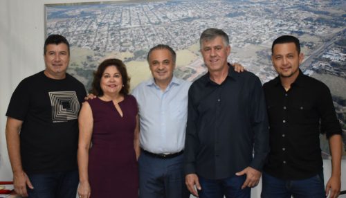 Visita técnica na Praça Elio Micheloni contou com a presença secretário de estado de Turismo e Viagens, Roberto de Lucena