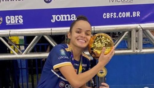 Jaque Nunes é convocada pela CBF para torneio internacional de futsal feminino