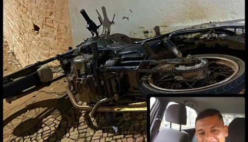 Parapuense morre vítima de acidente de moto no centro da cidade