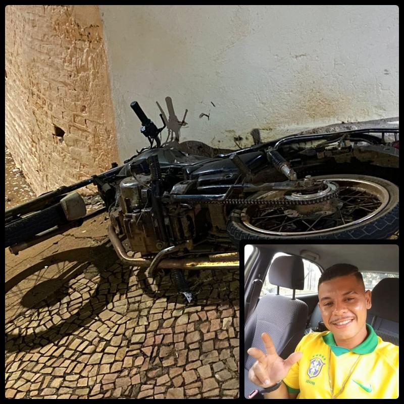 Parapuense morre vítima de acidente de moto no centro da cidade