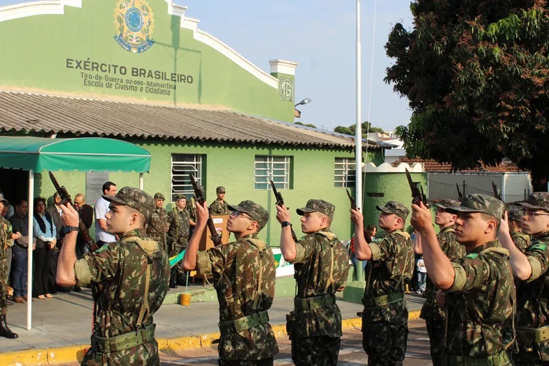 Atiradores do Tiro de Guerra de Adamantina terão bolsa-auxilio mensal de r$ 150