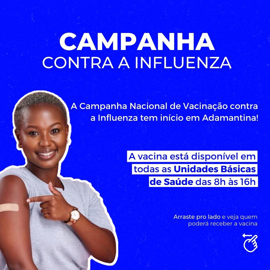 Ampliação da vacina contra Influenza para todas as idades