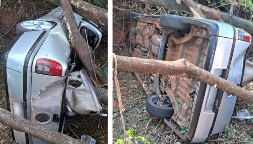 Bastense sofre ferimentos em acidente na vicinal Bastos / Tupã