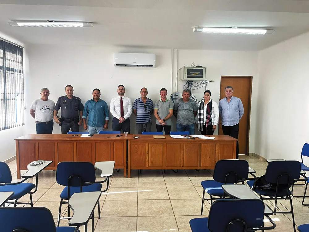 Conseg de Lucélia trata sobre locais onde serão instaladas câmeras de segurança