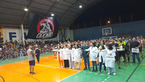 Entusiasmo e inclusão marcam abertura dos Jogos Universitários de Adamantina 2023