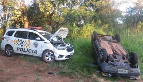 Policiais rodoviários são atropelados enquanto fiscalizavam a Rodovia General Euclides de Oliveira Figueiredo