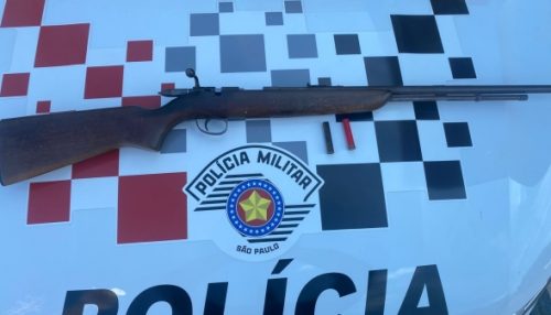 Polícia Militar prende homem em Adamantina por posse ilegal de arma de fogo e violência doméstica