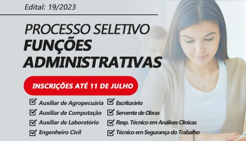 Centro Universitário de Adamantina abre seletivo para funções administrativas
