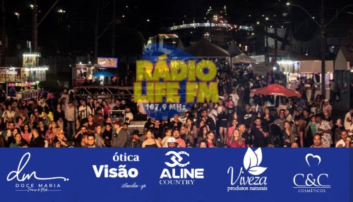 O Arraiá da  amizade de Lucélia é destaques em todas as plataformas digitais da LIFE FM.