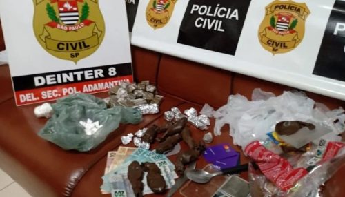Traficante é preso em Lucélia após ação da Polícia Civil de Adamantina contra o tráfico de drogas