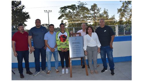 Quadra de Hockey é inaugurada em meio as programações do aniversário de Adamantina