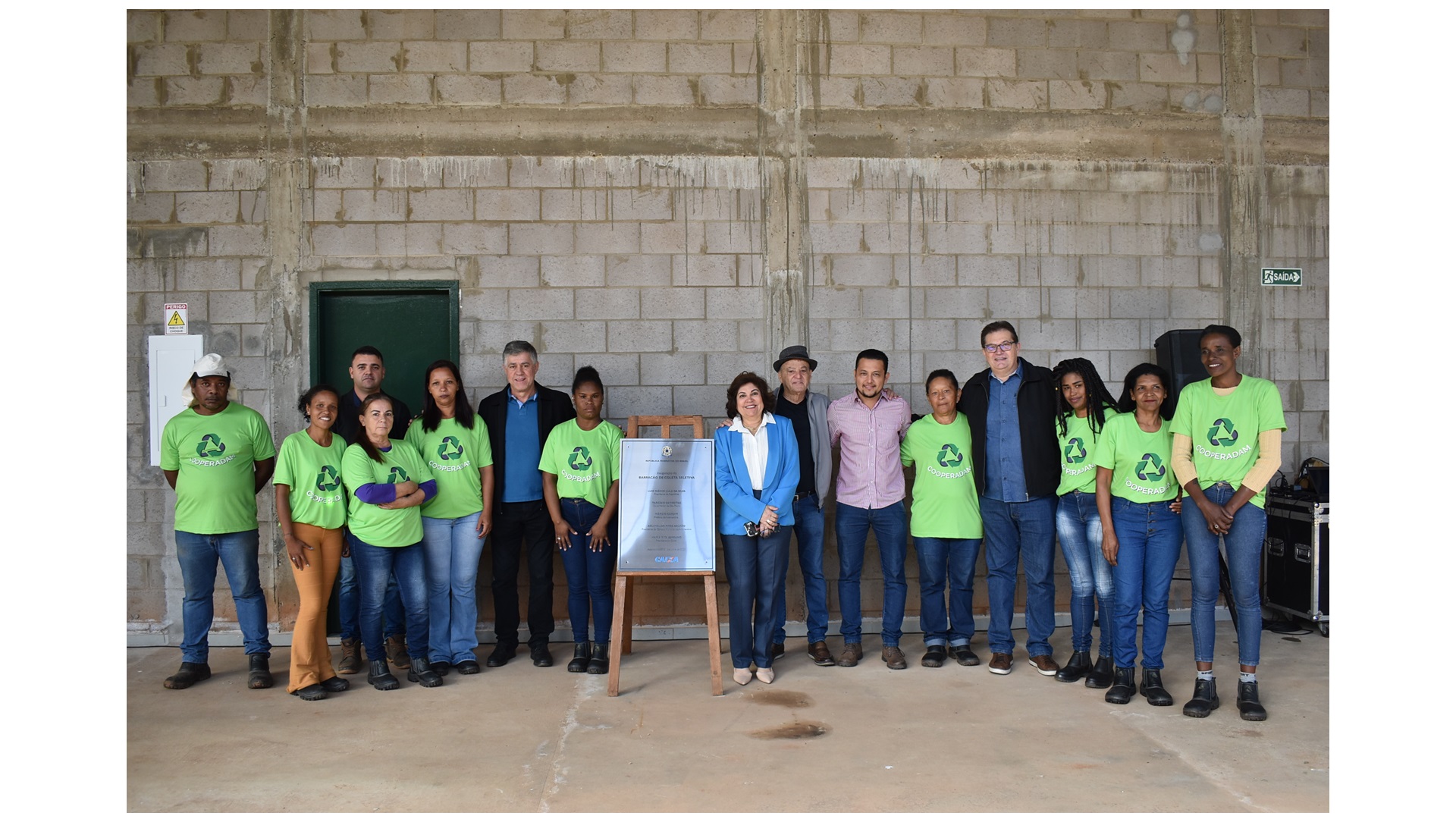 Prefeitura de Adamantina inaugura barracão da coleta seletiva