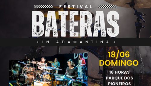 Festival Bateras in Adamantina integra programação alusiva aos 74 anos do município