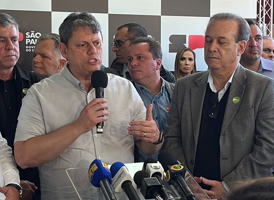 Inauguração do Pronto Socorro de Adamantina, com a presença do Tarcísio de Freitas