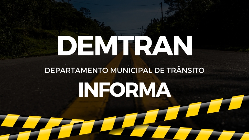 DEMTRAN informa alteração no trânsito na Estrada Municipal José Bocardi