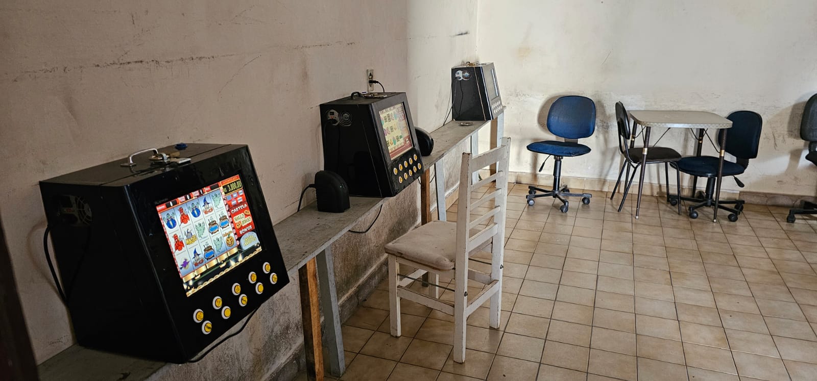 Terceira fase da Operação Las Vegas apreende 15 máquinas caça-níqueis em Dracena