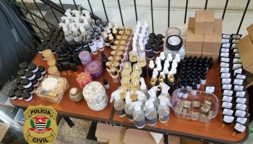 Influenciadora digital é presa por fabricar cosméticos irregularmente