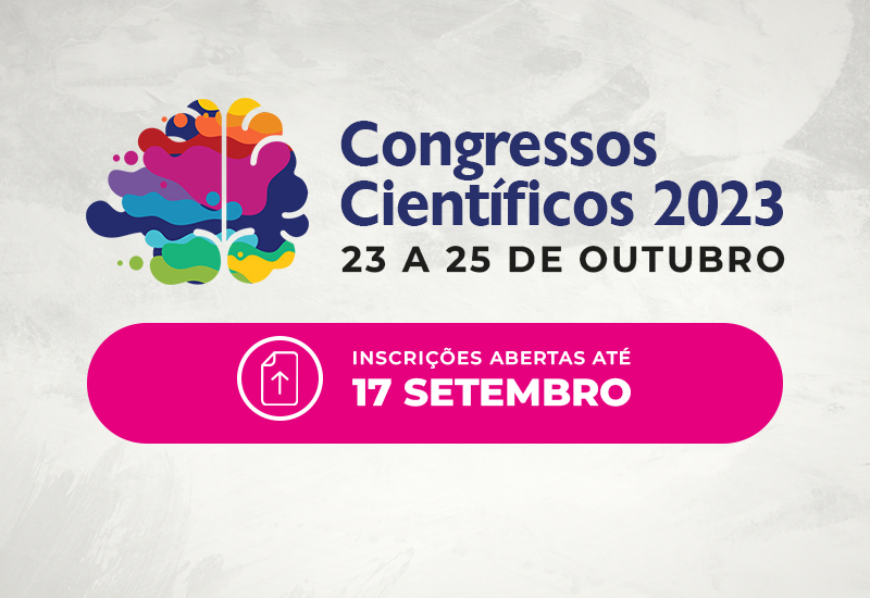 Congressos Científicos 2023 tem inscrições abertas para submissão de trabalhos
