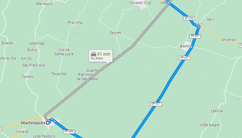 Trecho entre Martinópolis e Parapuã será interditado para obras, no próximo domingo (30)