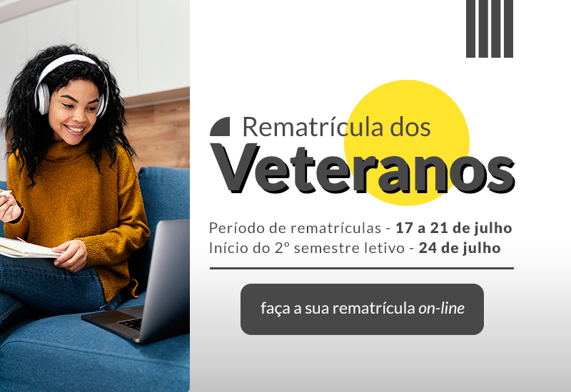 Centro Universitário abre período de matrículas  e rematrículas para o segundo semestre letivo