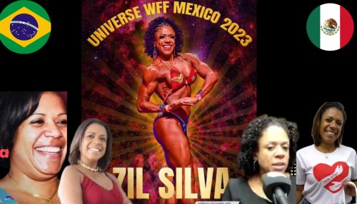 O palco tem limite, sua determinação não, voa vencedora, Zil Silva.