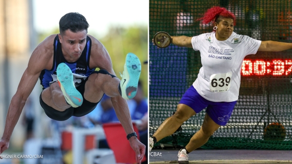 De Adamantina, Lucas Marcelino é ouro e Izabela Rodrigues prata no 42º Troféu Brasil de Atletismo