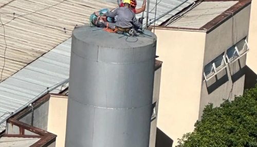 Homem desmaia durante manutenção em reservatório de água do Hospital Estadual