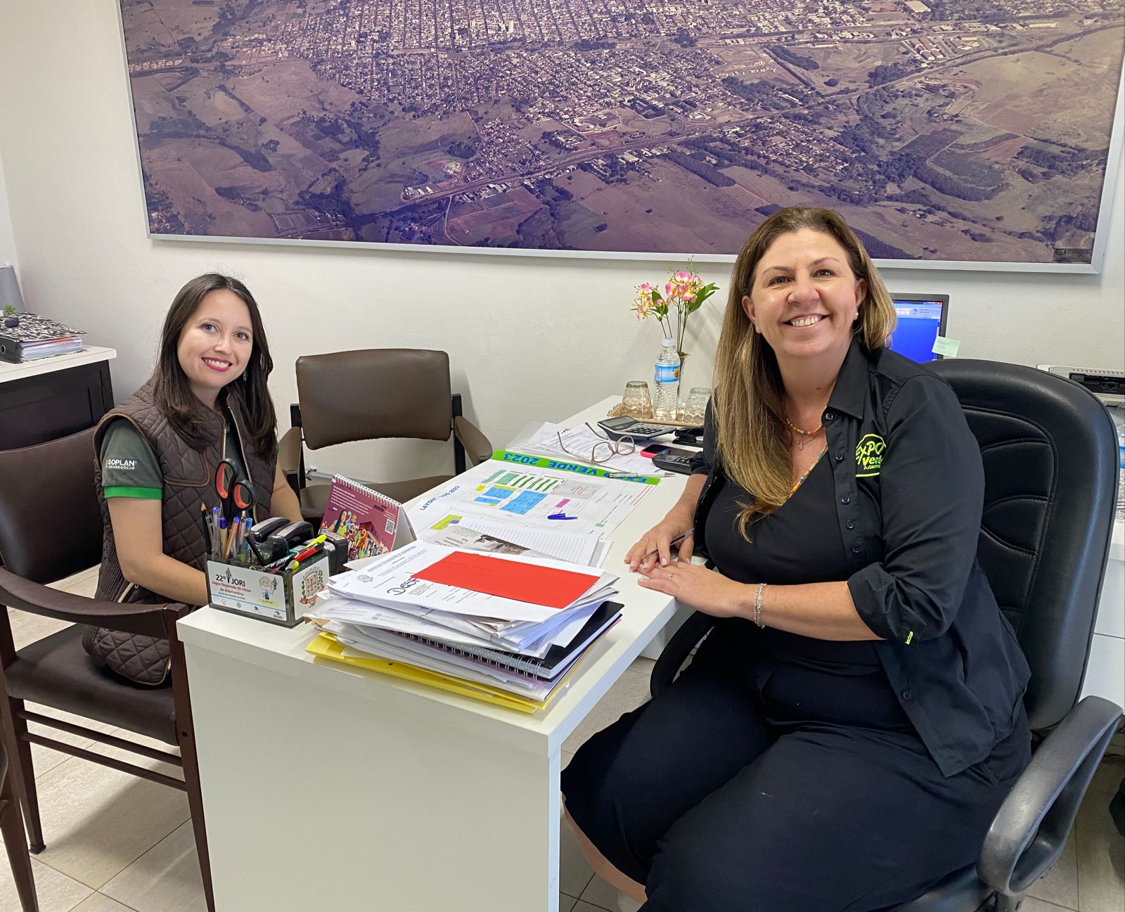 Empreendedoras que participam da Feira da Mulher Empreendedora e integrantes da Associação OMIN estarão presentes na ExpoVerde2023