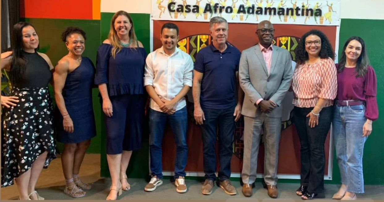 Adamantina recebe a visita do coordenador estadual de Políticas para a População Negra e Indígena da Secretaria de Justiça e Cidadania, do Governo do Estado de São Paulo