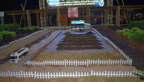Maquete da ExpoVerde 2023 ilustrará as boas práticas agrícolas e ambientais relacionada a lei n° 4.087 que concede o Título de Produtor Rural Resiliente