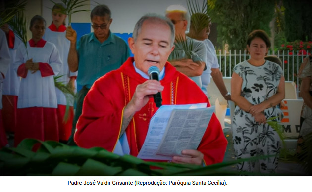 Aos 63 anos, morre o padre adamantinense José Valdir Grisante