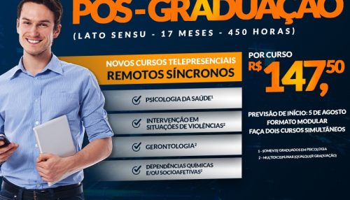 Pós em Psicologia da Saúde tem matrículas abertas no Centro Universitário de Adamantina
