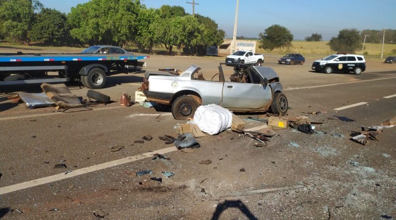 Polícia Militar Rodoviária realiza prisão de condutor por Contrabando/Descaminho, durante atendimento de Acidente de trânsito com 01 vítima grave