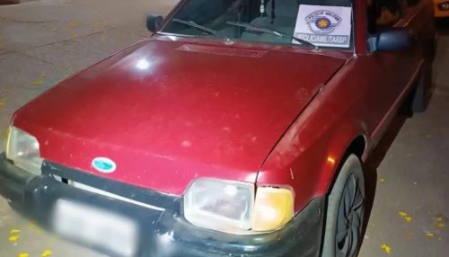 Suspeito de furtar veículo é preso depois de perseguição policial na Rodovia Comandante João Ribeiro de Barros, em Flórida Paulista
