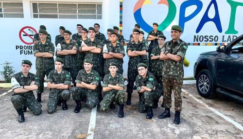 CAMPANHA DE ALIMENTO da Clinica PAI Nosso Lar em parceria com Tiro de Guerra, 16/09/23