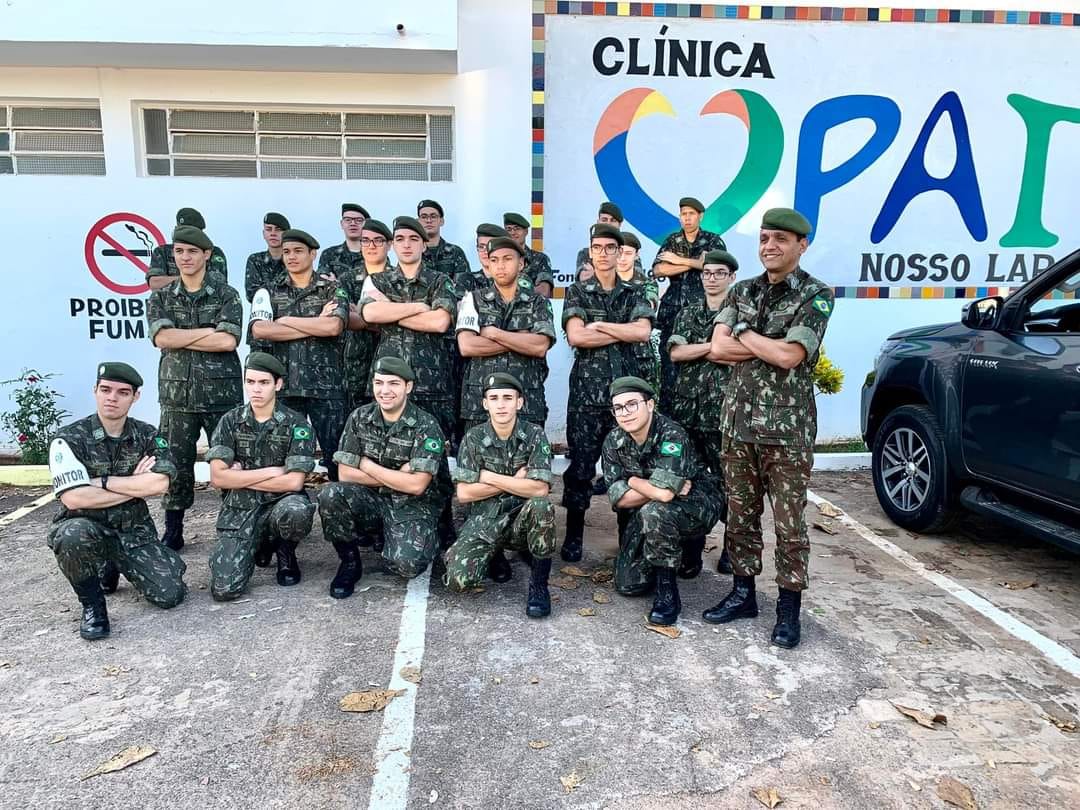 CAMPANHA DE ALIMENTO da Clinica PAI Nosso Lar em parceria com Tiro de Guerra, 16/09/23