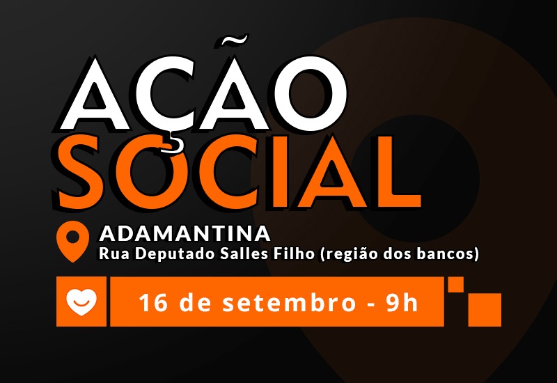 Centro Universitário promove ação social neste sábado no Centro de Adamantina