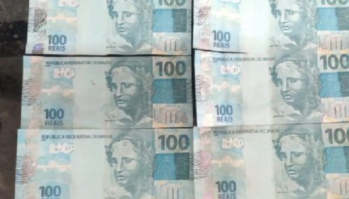 Homem troca nota falsa em mercearia e polícia apreende R$ 600 falsificados