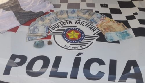 Supermercado é furtado no centro de Adamantina; PM prende homem, por furto e porte de drogas