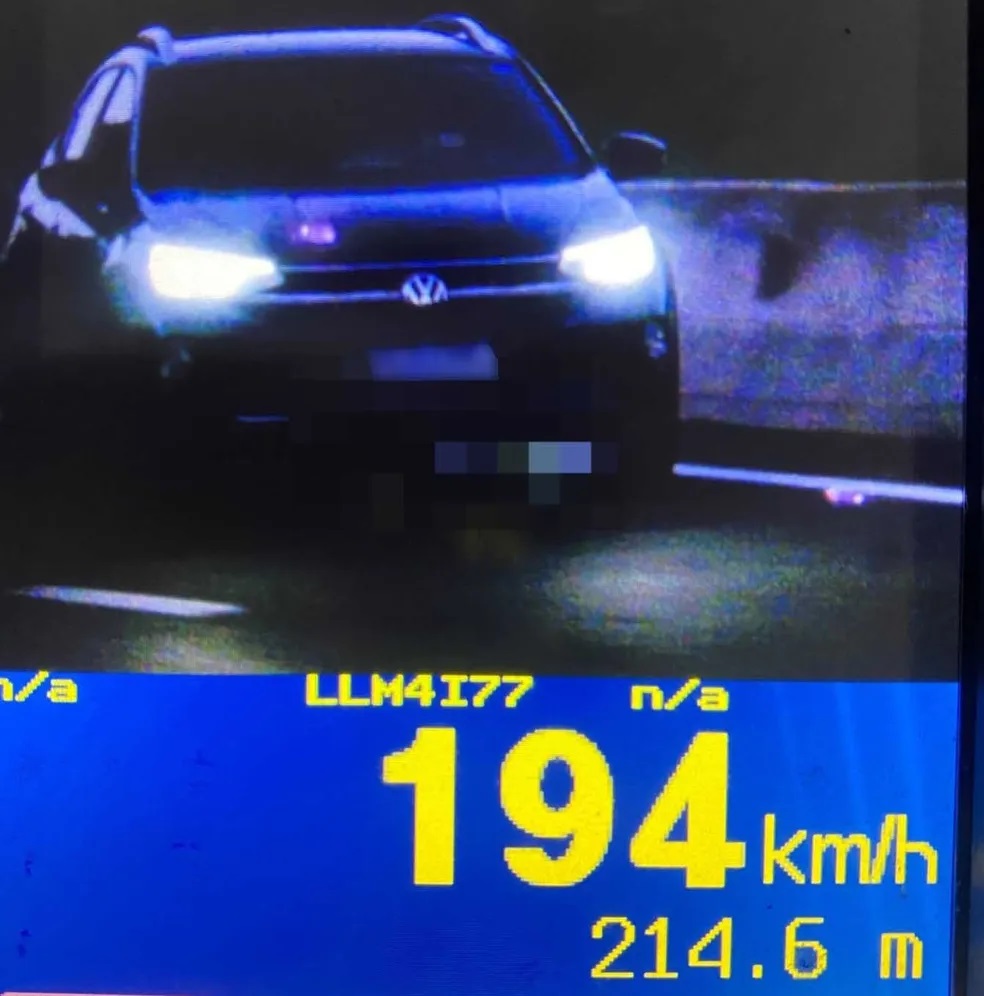Quase 700 condutores são flagrados em excesso de velocidade no fim de semana