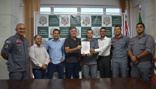 Assinado contrato com a empresa responsável para execução de melhorias no prédio do Corpo de Bombeiros de Adamantina