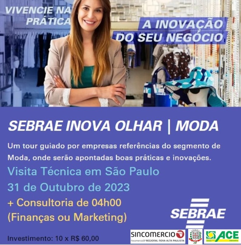 SEBRAE promove viagem técnica para empresários e gestores dos segmentos de beleza e moda
