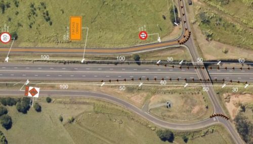 Elevação de viaduto muda tráfego em Flórida Paulista